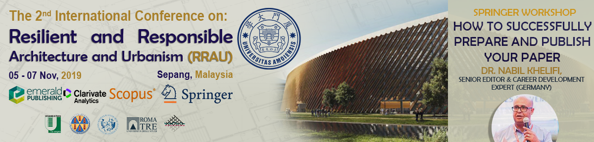 Resilient and Responsible Architecture and Urbanism (RRAU) - 2nd Edition